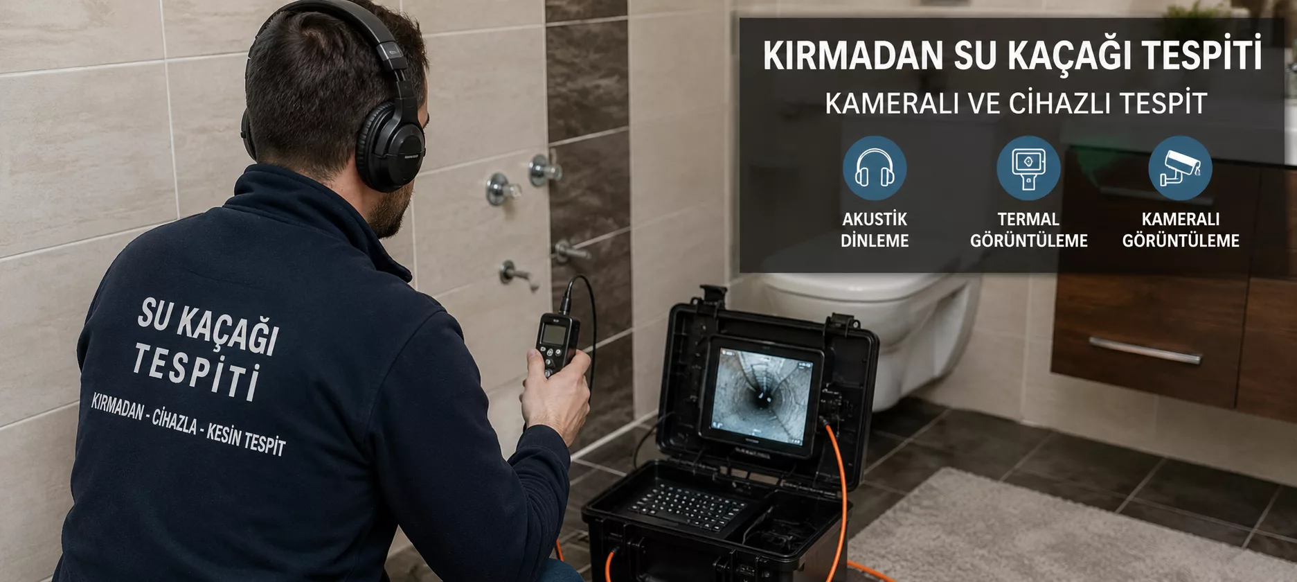 Kırmadan Su Kaçağı Tespiti Nasıl Yapılır? | Kameralı Ve Cihazlı Tespit